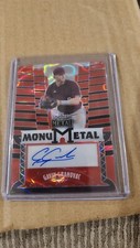 2024 Leaf Metal Gavin Grahovac MonuMetal RED LAVA AUTO # 11/12 SP Texas A&M