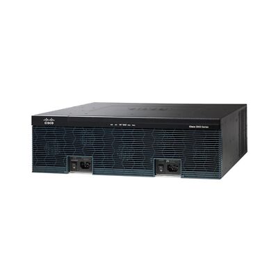Cisco C3945-VSEC-CUBE/K9 C3945 UC SEC CUBE Bun, PVDM3-64, UC SEC Lic, FL-CUBE-25