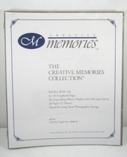 New Creative Memories Refill RCM-10S 8 x 10 Scrapbook Pages 15 Sheets