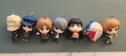 Persona 4 Mini Keychains Figures Takara Tomy Japan Strap - Picture 1 of 7