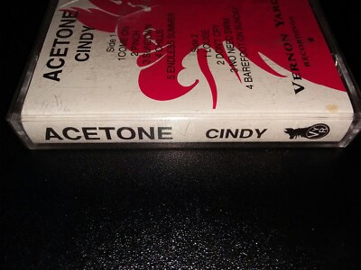 Acetone Cindy Cassette 1993 Vernon Yard Rare Blues Rock H1 | eBay