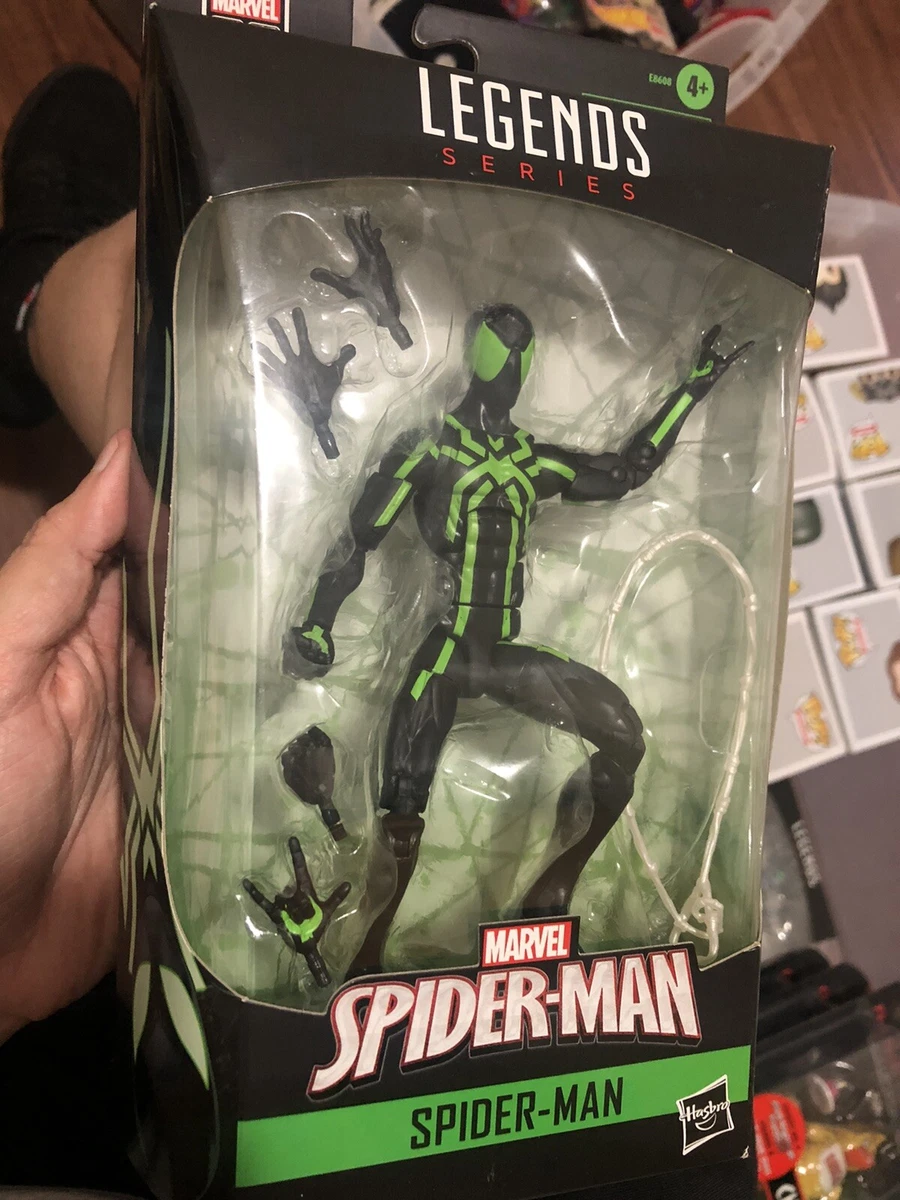 Green spiderman action figure deals