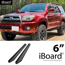 APS Running Board Black 6" Fit Toyota 4Runner 03-09