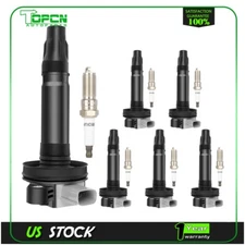 6x Ignition Coil & Iridium Spark Plug Kits for Ford Taurus Lincoln MKS MKT 3.5L