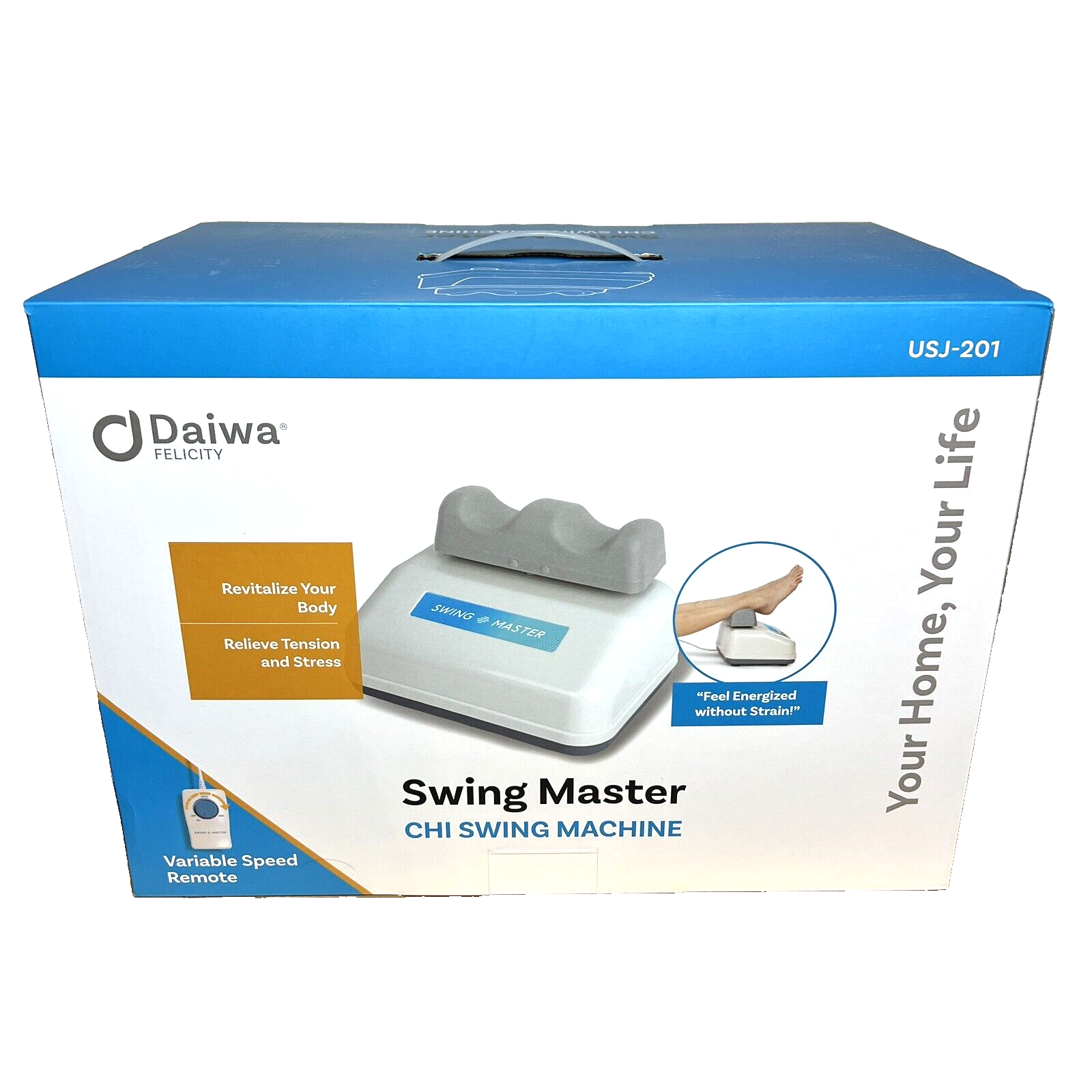 Daiwa Swing Master Model USJ201 Leg Circulation Aerobic Exercise Chi