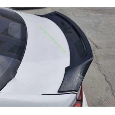 For Hyundai Elantra 17-2018 Carbon Fiber R Rear Boot Spoiler Wing Flap 1pcs