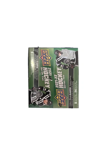 Upper Deck 2021-22 Series 2 Ice Hockey Retail Box - 24 Packs