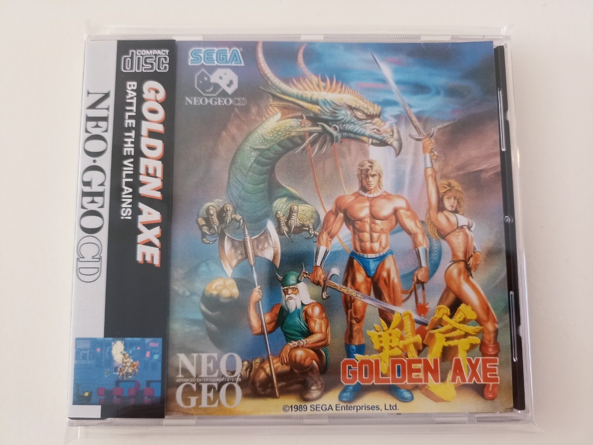 SNK Neo Geo CD CDZ Golden Axe Sega System16 conversion | eBay