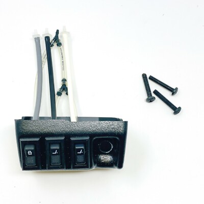 Genuine Gillig NABI 82-16353 Driver's Seat Air Control Box Switch with 3 Buttons