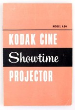 KODAK CINE A30 PROJECTOR MANUAL