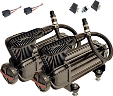 airmaxxx X-Series Air Compressor Black Dual Pack & 120/150 On/Off PSI Switch