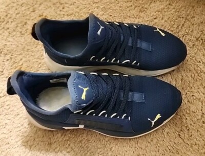 PUMA Softride Premier Slip On Sneaker Shoes * Men's SIZE 5C Blazing Blue