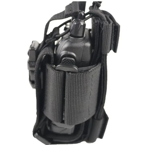 Molle Pouch Radio Walkie Talkie Holder Bag Hunting Airsoft Equipment Belt Pack - Picture 6 of 6