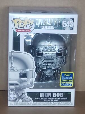 Funko Pop! Iron Bob Von Jay & Silent Bob Reboot – SDCC 2020 Shared Exclusive Vinyl-Figur