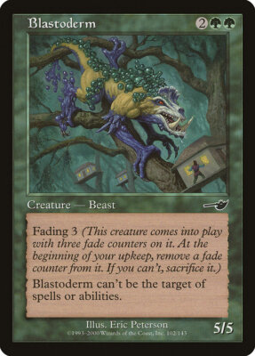 4x Blastoderm - LP - Nemesis - mtg - SPARROW MAGIC