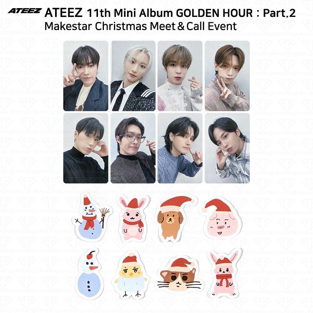ATEEZ Golden Hour Part.2 Makestar Christmas Meet&Call Event ATEEZ Golden Hour Part.2 Makestar Christmas Meet&Call Event