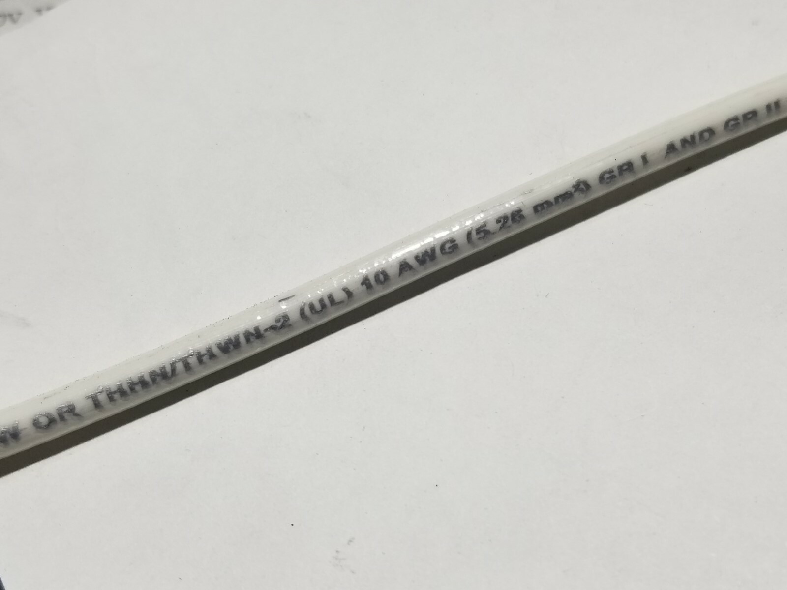 General Cable #10awg 19 Stranded THHN/THWN-2/MTW Building Wire White /100ft