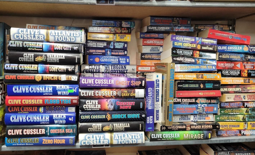 Dirk Pitt complete series 1-27 set Clive Cussler adventure novel lot - Picture 2 of 2