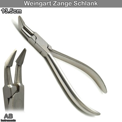 Dental Technology Weingart Pliers Slim Wire Bending Pliers KFO Utility Dentist Pliers CE