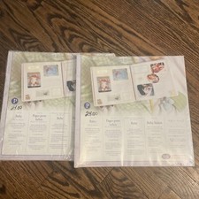 Creative Memories 12x12 Baby Scrapbook Refill Pages 15-Pack New  1 Open Read