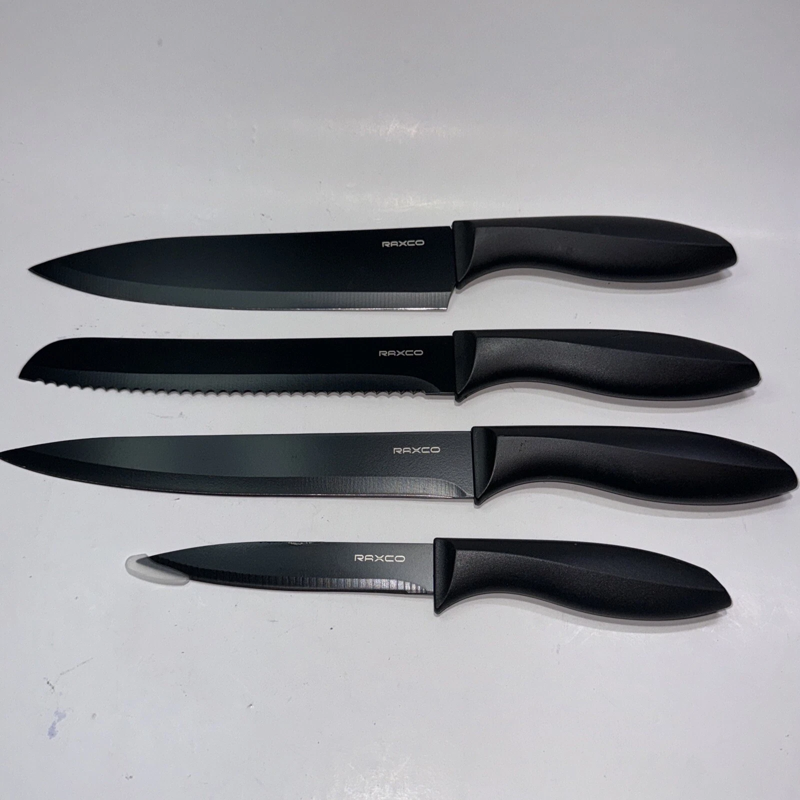 Lot Of 4 RAXCO Kitchen Knives Knife Chef’s Bread Pairing