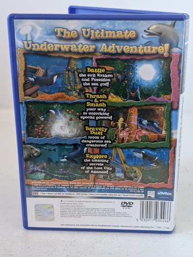 Shamu's Deep Sea Adventures Sony Playstation 2 PS2 PAL Complete Free Shipping - Bild 3 von 3