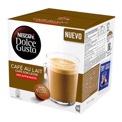 Cafe Au Lait DECAF Pods 16 pods-FREE 