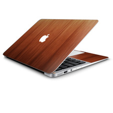 Skin Wrap for Macbook Air 11 inch Smooth Maple Walnut Wood