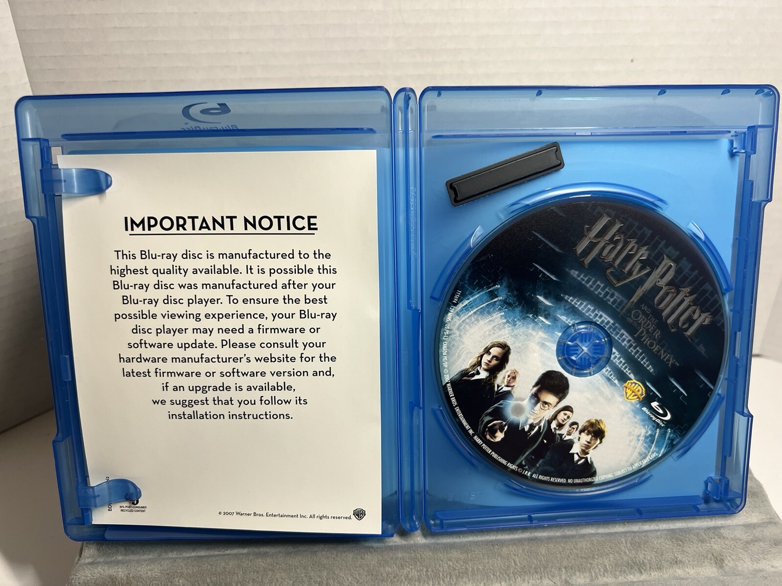 Harry Potter and the Order of the Phoenix (Bluray, 2007) Daniel Radcliffe eBay