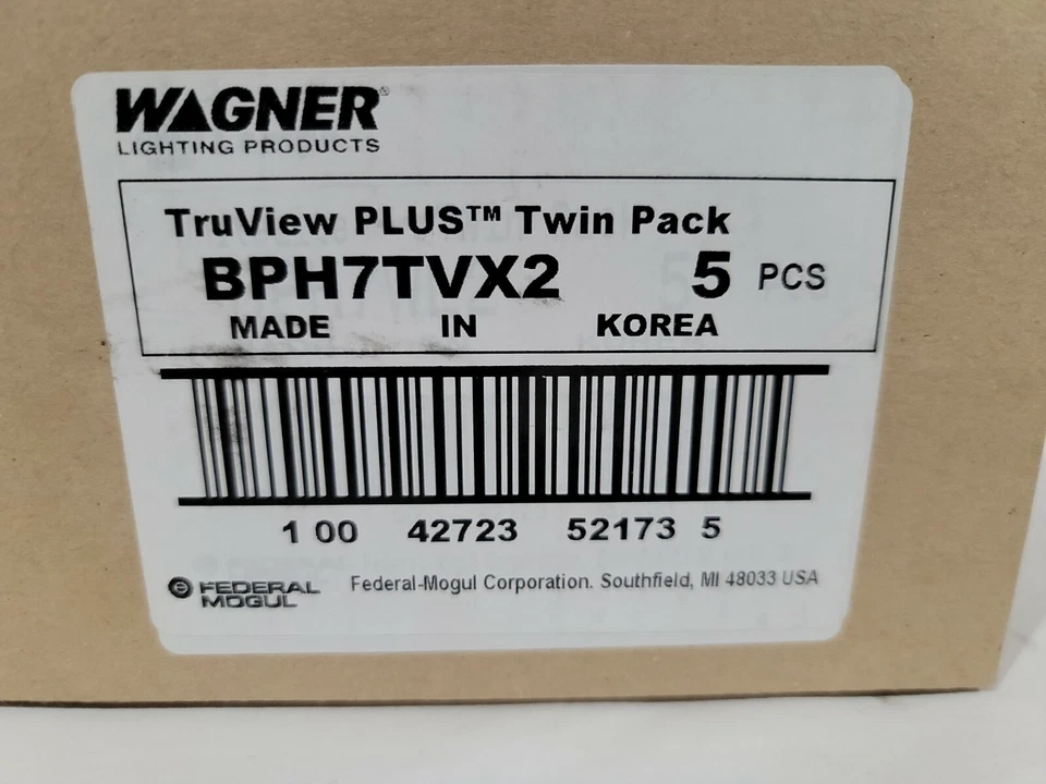 PACK DE 5 Wagner BPH7TVX2 TruView"PLUS Foto 2 de 4