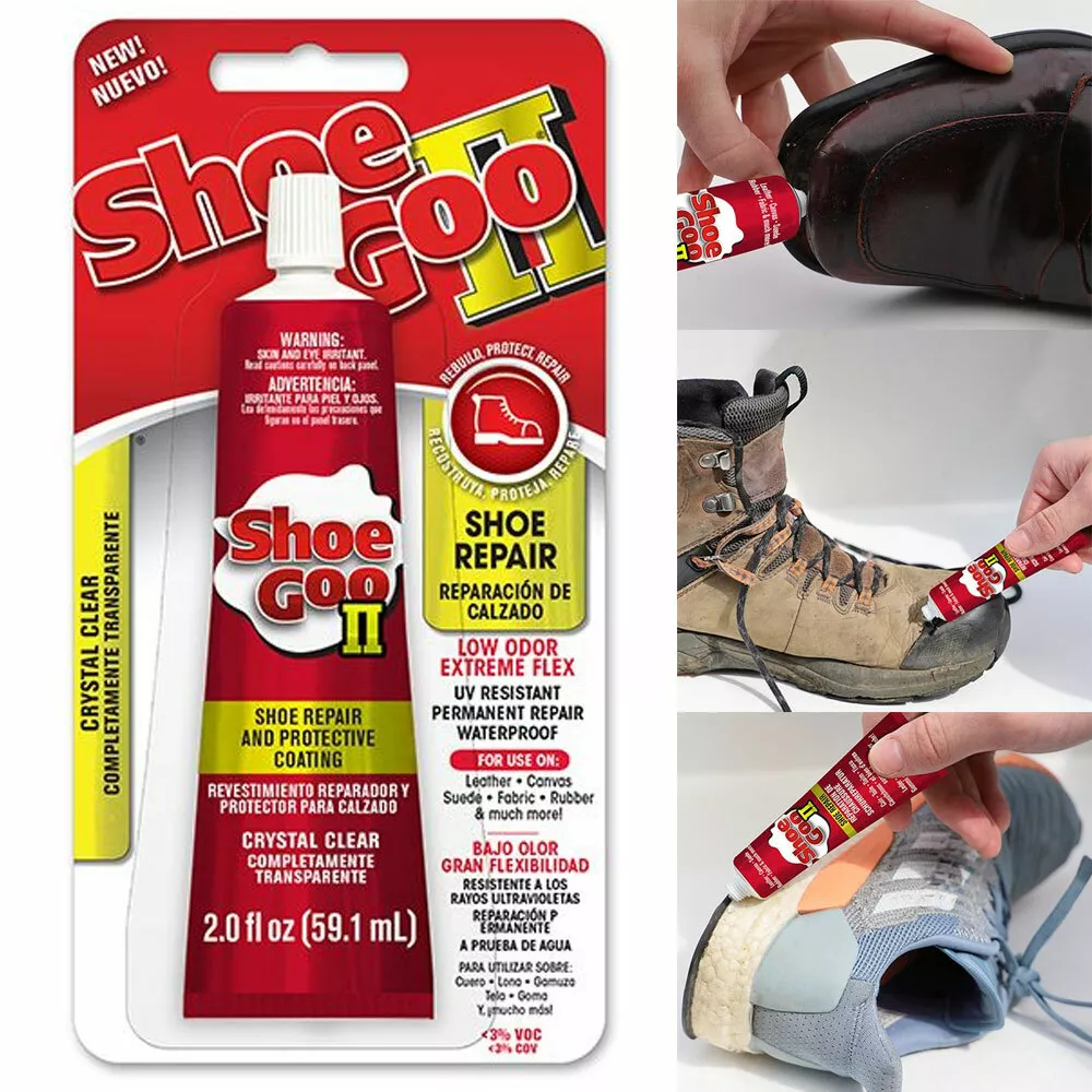 Shoe Goo II 2 Shoe Repair Glue Clear Advanced Low Odour Strong