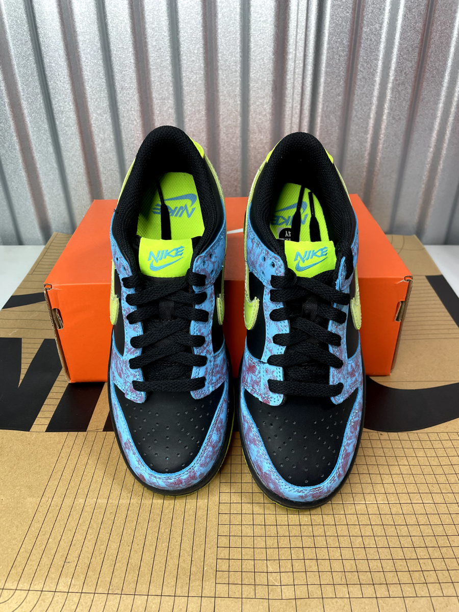 RARE Nike DUNK LOW SE 'ACID WASH BALTIC BLUE VOLT' (GS RARE Nike DUNK LOW SE 'ACID WASH BALTIC BLUE VOLT' (GS