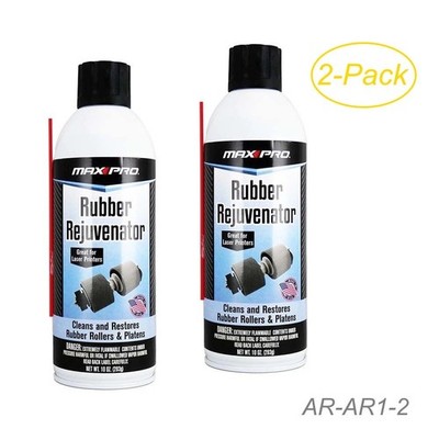 2-PACK Blow Off 10oz Rubber Rejuvenator and Cleaner Office Spray Can, AR-AR1-2
