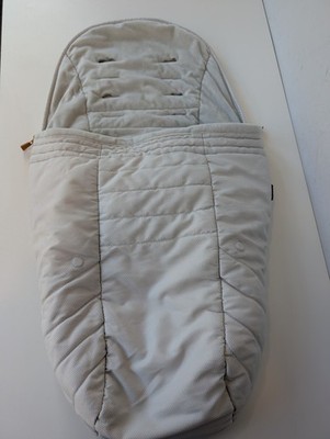 iCandy Peach 5 6 7 Duo Pod Fußsack Cosy Toes Liner Nektar hellgrau gelb