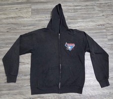 Vintage Harley Davidson 90  s Full Zip Hooded Sweater Size Large Stroudsburg, PA