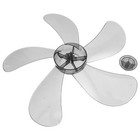 Fan Replacement: Plastic 16inch Electric Fan 5 Leaves Universal
