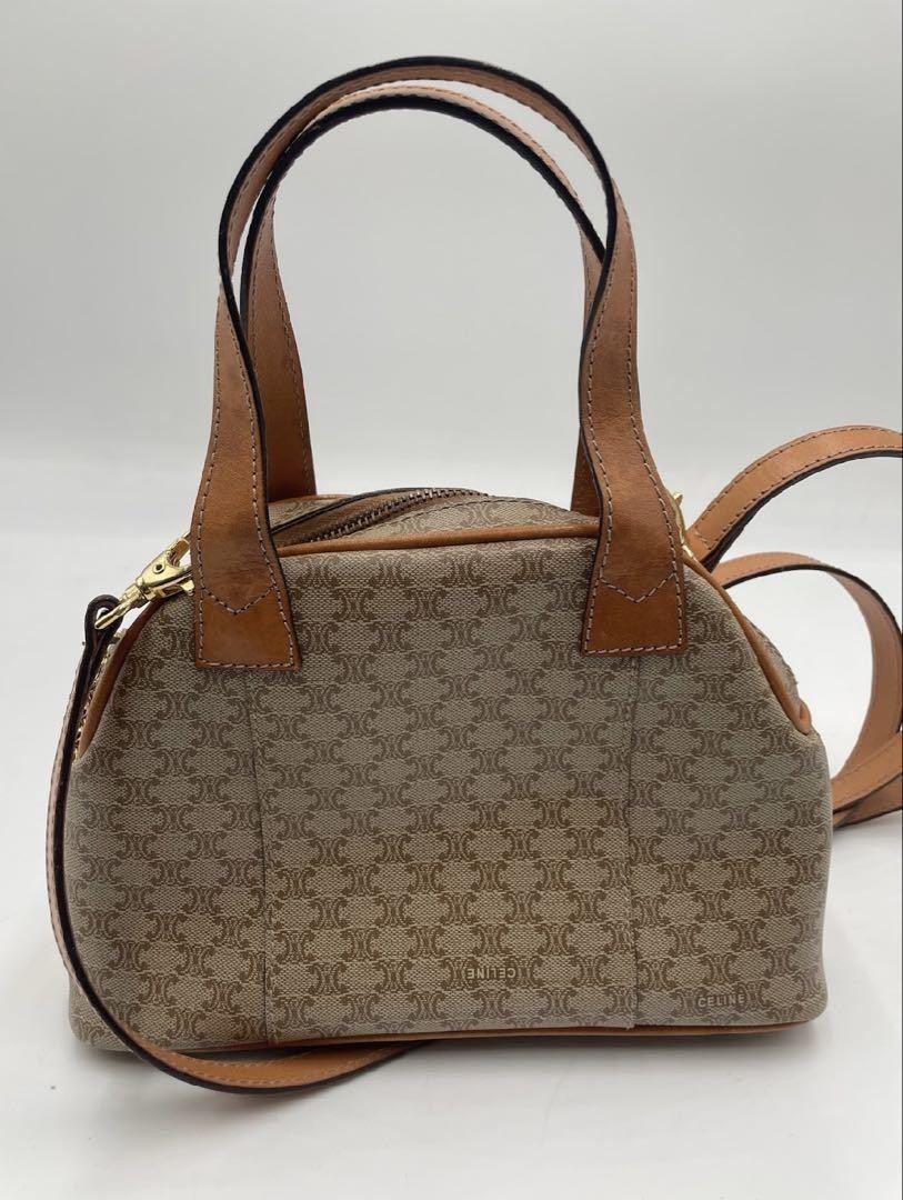 Celine Leather 2-Way Shoulder Tote Bag Designer Handbag for Women