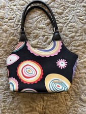 Vintage Kookai bag in really funky retro colours:) 