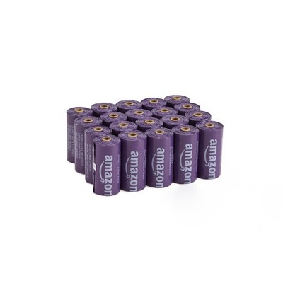 Hundekotbeutel 300 Stk Lavendel 20x15 cm umweltfreundlich Amazon Basics