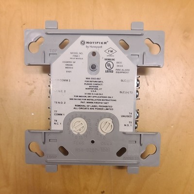 NOTIFIER  FRM-1 Control Relay Module Used