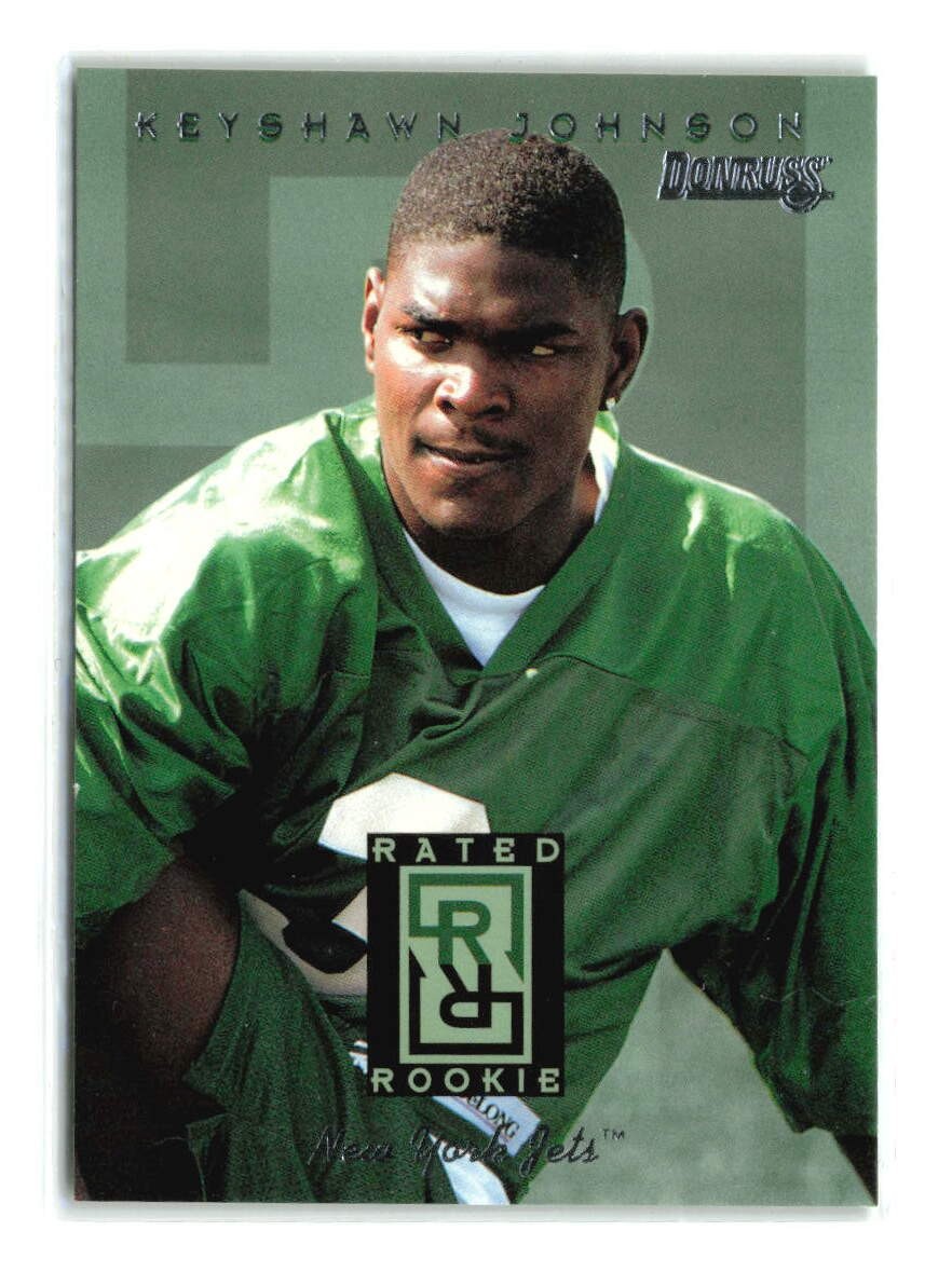 Keyshawn Johnson - 1996 Donruss #1 Rated Rookies - New York Jets