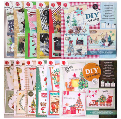 Scrapbooking Weihnachts-Stanzblock Papierblock Bastelblock 3D-Weihnachtskarten