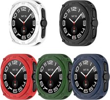 5-Pack Bumper Case Set for Samsung Galaxy Watch Ultra 2 47mm Hard PC Accessories