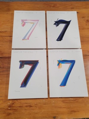 Unsealed BTS Map Of The Soul: 7 full set Version 1 2 3 4 W/ All Content & Photos