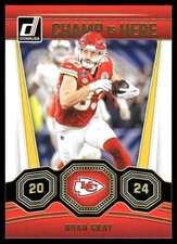 2024 Donruss Noah Gray #15 Kansas City Chiefs