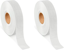 2 Rolls Pricing Labels for Monarch 1136 Two-Line 0.64 x 0.78 inches, White