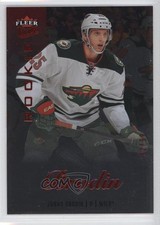 2013-14 Fleer Showcase Ultra Red Medallion 62/99 Jonas Brodin #58 0f8