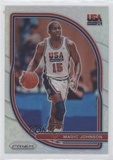 2020-21 Panini Prizm USA Basketball Silver Prizm Magic Johnson #7 HOF ru9
