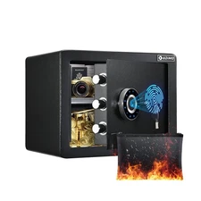 ADIMO Biometric Safe, 1.2 CuFt Fingerprint Home Safe with Touchscreen Keypad,...