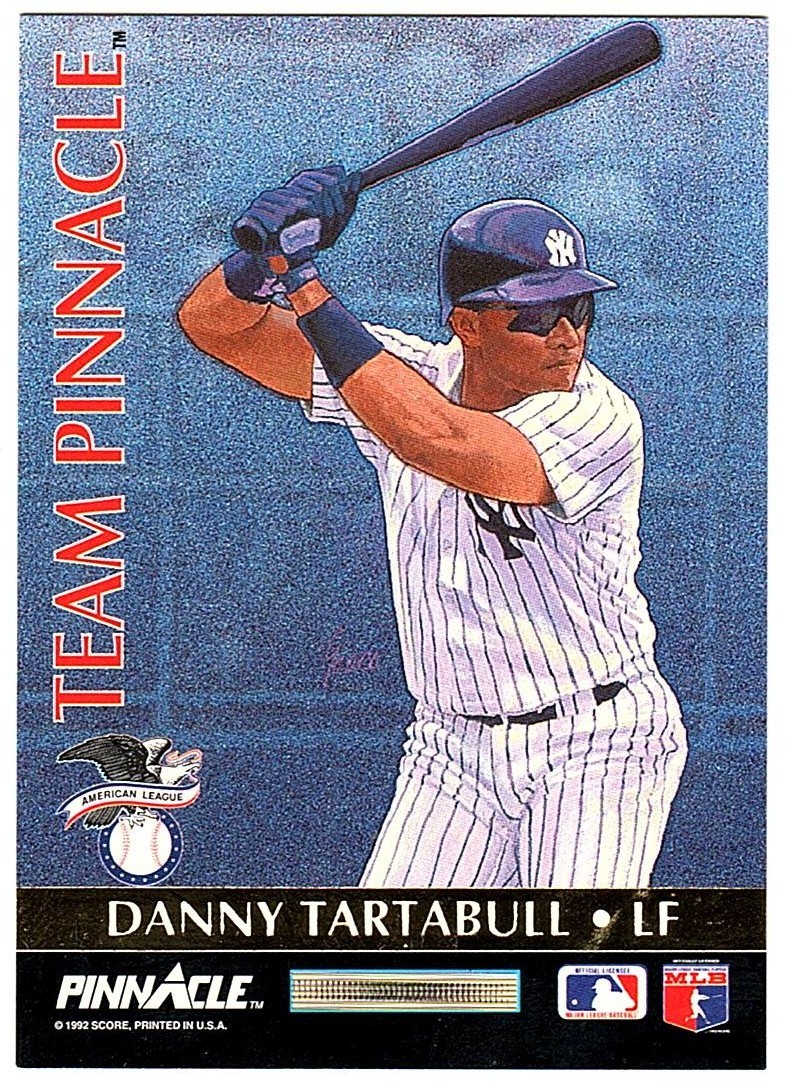 Danny Tartabull / Barry Bonds 1993 Pinnacle Team Pinnacle #8